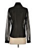BCBG 100% Polyester Black Long Sleeve Blouse Size S - photo 2