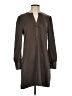 S'edge 100% Polyester Brown Casual Dress Size XS - photo 1