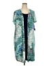 Perceptions Teal Blue Casual Dress Size 2X - photo 1