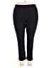 Croft & Barrow Solid Black Active Pants Size 20 - photo 1