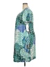 Perceptions Teal Blue Casual Dress Size 2X - photo 5