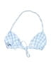 Shein Checkered-gingham Blue Swimsuit Top Size S (petite) - photo 2