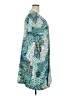 Perceptions Teal Blue Casual Dress Size 2X - photo 4