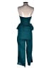 Urban Outfitters Solid Teal Brown Jumpsuit Size S - photo 2