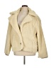 Free People 100% Polyester Ivory Faux Fur Jacket Size XL - photo 1