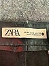 Zara 100% Polyurethane Black Faux Leather Pants Size 2 - photo 7