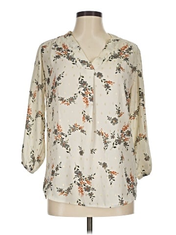 Jon & Anna 3/4 Sleeve Blouse (view 1)