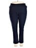 Croft & Barrow Solid Blue Active Pants Size 20 - photo 1