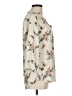 Jon & Anna 100% Polyester Floral Ivory 3/4 Sleeve Blouse Size M - photo 4