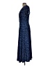 Huhot Blue Casual Dress Size L - photo 5