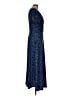 Huhot Blue Casual Dress Size L - photo 4