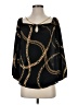 Bold Elements Black 3/4 Sleeve Blouse Size S - photo 1