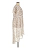 Torrid 100% Polyester Ivory Kimono Size 1X Plus (1) - photo 4