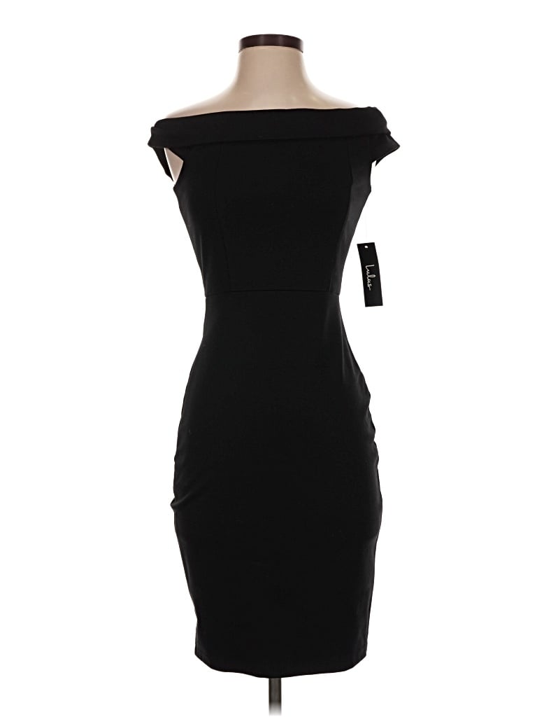 Pre-owned Lulus Cocktail Dress In Black