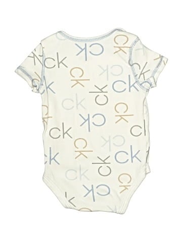 Calvin Klein Short Sleeve Onesie (view 2)