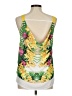XOXO 100% Polyester Yellow Sleeveless Blouse Size M - photo 2
