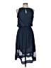 Ramy Brook 100% Polyester Solid Blue Cocktail Dress Size M - photo 1