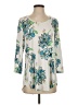 JM Collection Ivory 3/4 Sleeve Blouse Size S - photo 1