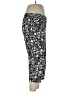 Weekends by Chico's Print Black Active Pants Size L - photo 4