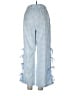 Unbranded Checkered-gingham Blue Casual Pants Size L - photo 2