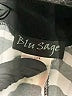 Blu Sage Graphic Black Casual Dress Size M - photo 7