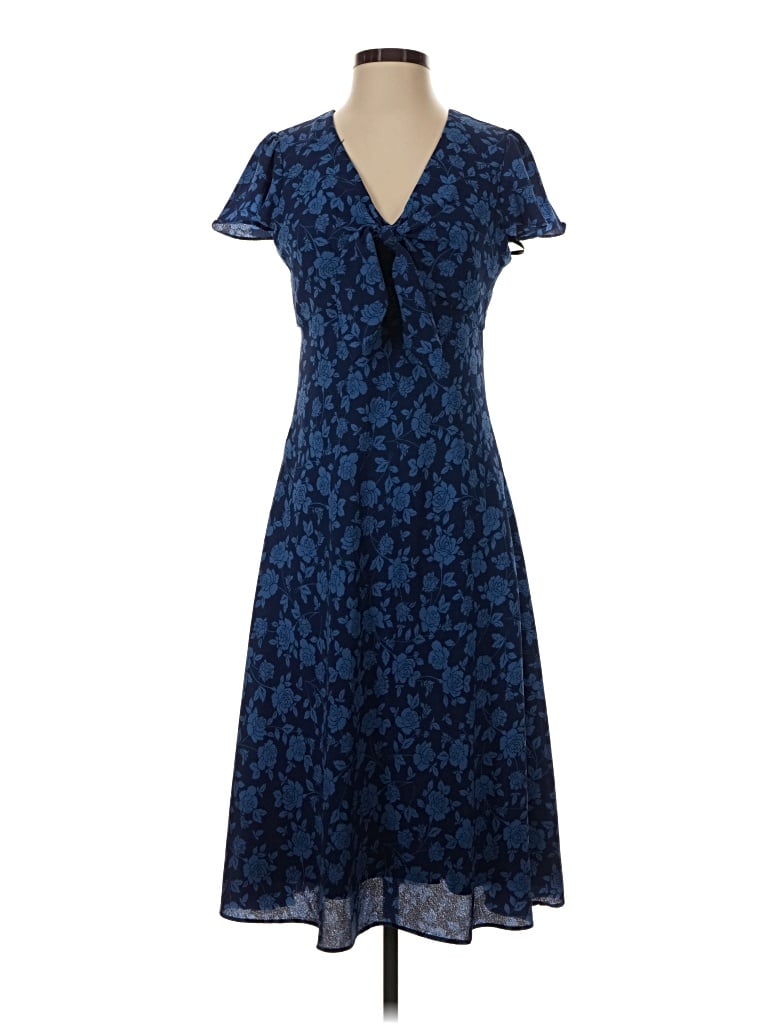 Pre-owned Bcbg Paris Casual Dress In Blue