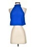Superdown 100% Polyester Blue Sleeveless Blouse Size S - photo 1