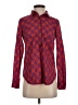 J.Crew Print Red Long Sleeve Blouse Size 0 - photo 1