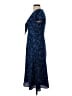 BCBG Paris Paisley Blue Casual Dress Size XS - photo 5