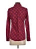 J.Crew Print Red Long Sleeve Blouse Size 0 - photo 2