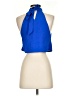 Superdown 100% Polyester Blue Sleeveless Blouse Size S - photo 2