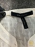 BCBGMAXAZRIA Ivory Long Sleeve Henley Size S - photo 7