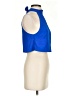 Superdown 100% Polyester Blue Sleeveless Blouse Size S - photo 4