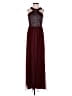 Speechless 100% Polyester Burgundy Cocktail Dress Size 1 - photo 1