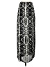 Express Outlet 100% Polyester Graphic Silver Casual Skirt Size XS - photo 1