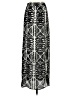 Express Outlet 100% Polyester Graphic Silver Casual Skirt Size XS - photo 2
