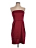 Express Design Studio Solid Burgundy Cocktail Dress Size 4 - photo 1