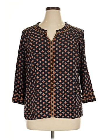 J.Jill 3/4 Sleeve Blouse (view 1)