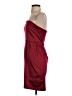 Express Design Studio Solid Burgundy Cocktail Dress Size 4 - photo 5