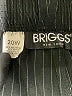 Briggs New York Stripes Black Casual Pants Size 20 - photo 4