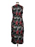 Bebe Tropical Black Casual Dress Size XL - photo 2