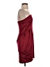 Express Design Studio Solid Burgundy Cocktail Dress Size 4 - photo 4