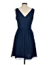 Weddington Way 100% Polyester Solid Blue Cocktail Dress Size 8 - photo 2