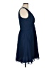 Weddington Way 100% Polyester Solid Blue Cocktail Dress Size 8 - photo 4