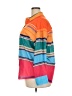 Uoozee 100% Polyester Color Block Orange Long Sleeve Blouse Size 2X - photo 5
