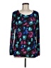 Coldwater Creek 100% Polyester Teal Long Sleeve Top Size M - photo 1