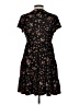 No Boundaries Floral Black Casual Dress Size L - photo 2