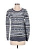 L.L.Bean Print Blue Pullover Sweater Size XS - photo 1