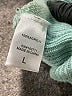 99 Jane Street 100% Acrylic Chevron-herringbone Green Pullover Sweater Size L - photo 8
