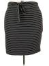 Ann Taylor LOFT Stripes Black Casual Skirt Size 22 - photo 2